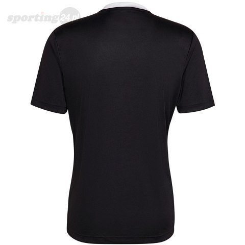 Koszulka męska adidas Entrada 22 Jersey czarna HE1573 Adidas teamwear Koszulka męska adidas Entrada 22 Jersey czarna HE1573 Adidas teamwear