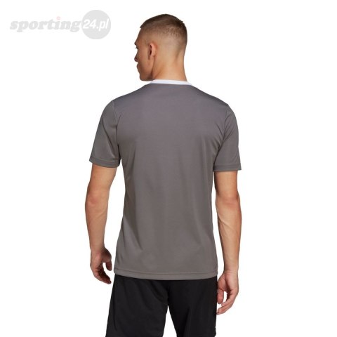 Koszulka męska adidas Entrada 22 Jersey szara HE1574 Adidas teamwear Koszulka męska adidas Entrada 22 Jersey szara HE1574 Adidas teamwear