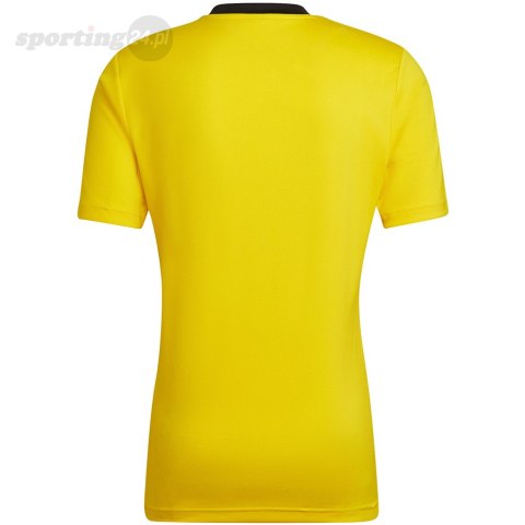 Koszulka męska adidas Entrada 22 Jersey żółta HI2122 Adidas teamwear Koszulka męska adidas Entrada 22 Jersey żółta HI2122 Adidas teamwear