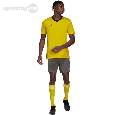 Koszulka męska adidas Entrada 22 Jersey żółta HI2122 Adidas teamwear Koszulka męska adidas Entrada 22 Jersey żółta HI2122 Adidas teamwear