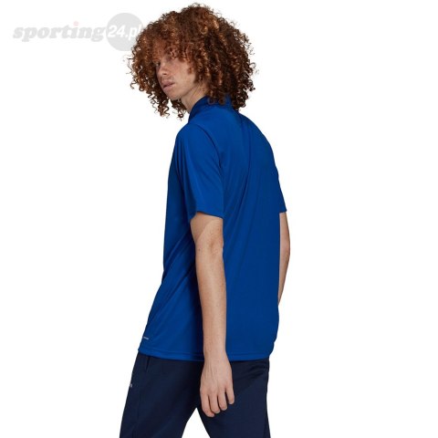 Koszulka męska adidas Entrada 22 Polo niebieska HG6285 Adidas teamwear Koszulka męska adidas Entrada 22 Polo niebieska HG6285 Adidas teamwear