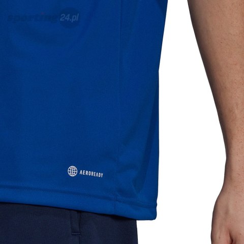 Koszulka męska adidas Entrada 22 Polo niebieska HG6285 Adidas teamwear Koszulka męska adidas Entrada 22 Polo niebieska HG6285 Adidas teamwear
