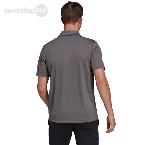Koszulka męska adidas Entrada 22 Polo szara H57486 Adidas teamwear Koszulka męska adidas Entrada 22 Polo szara H57486 Adidas teamwear