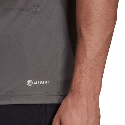 Koszulka męska adidas Entrada 22 Polo szara H57486 Adidas teamwear Koszulka męska adidas Entrada 22 Polo szara H57486 Adidas teamwear