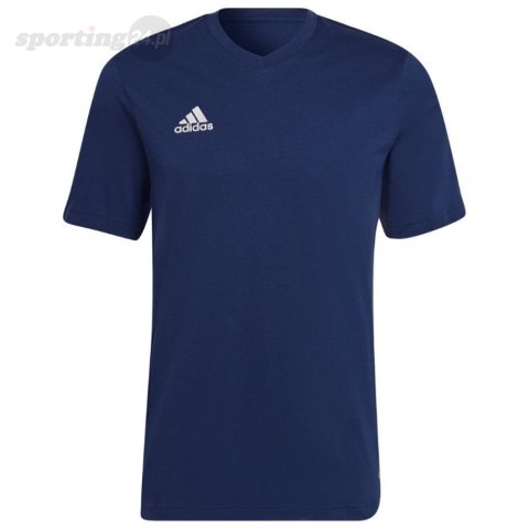 Koszulka męska adidas Entrada 22 Tee granatowa HC0450 Adidas teamwear