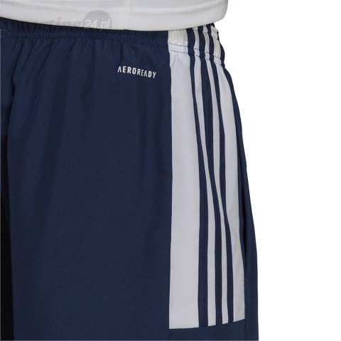 Spodenki męskie adidas Squadra 21 Downtime granatowe HC6281 Adidas teamwear Spodenki męskie adidas Squadra 21 Downtime granatowe HC6281 Adidas teamwear