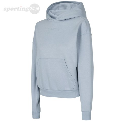 Bluza damska 4F jasnoniebieska H4L22 BLD031 34S 4F Bluza damska 4F jasnoniebieska H4L22 BLD031 34S 4F