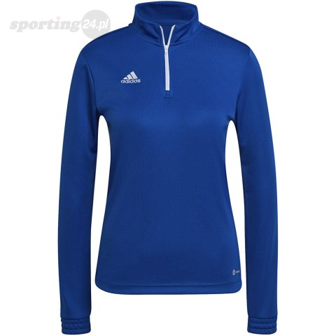 Bluza damska adidas Entrada 22 Top Training niebieska HG6284 Adidas teamwear Bluza damska adidas Entrada 22 Top Training niebieska HG6284 Adidas teamwear