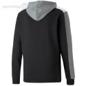 Bluza męska Puma ESS+ Block Hoodie TR szaro-czarna 847428 01 Puma Bluza męska Puma ESS+ Block Hoodie TR szaro-czarna 847428 01 Puma