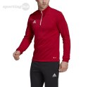 Bluza męska adidas Entrada 22 Training Top czerwona H57556 Adidas teamwear Bluza męska adidas Entrada 22 Training Top czerwona H57556 Adidas teamwear