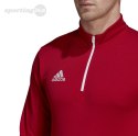 Bluza męska adidas Entrada 22 Training Top czerwona H57556 Adidas teamwear Bluza męska adidas Entrada 22 Training Top czerwona H57556 Adidas teamwear