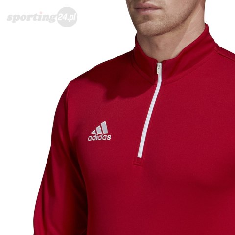 Bluza męska adidas Entrada 22 Training Top czerwona H57556 Adidas teamwear Bluza męska adidas Entrada 22 Training Top czerwona H57556 Adidas teamwear