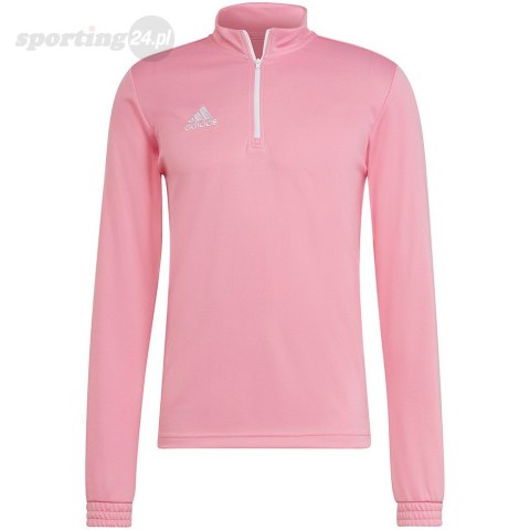 Bluza męska adidas Entrada 22 Training Top różowa HC5048 Adidas teamwear Bluza męska adidas Entrada 22 Training Top różowa HC5048 Adidas teamwear