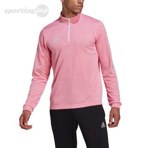 Bluza męska adidas Entrada 22 Training Top różowa HC5048 Adidas teamwear Bluza męska adidas Entrada 22 Training Top różowa HC5048 Adidas teamwear