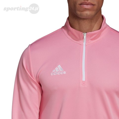 Bluza męska adidas Entrada 22 Training Top różowa HC5048 Adidas teamwear Bluza męska adidas Entrada 22 Training Top różowa HC5048 Adidas teamwear