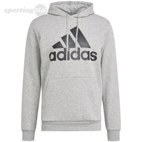 Bluza męska adidas M BL FL HD szara GK9577 Adidas Bluza męska adidas M BL FL HD szara GK9577 Adidas