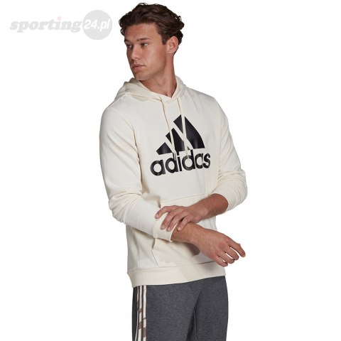 Bluza męska adidas M BL FT HD kremowa HE1846 Adidas Bluza męska adidas M BL FT HD kremowa HE1846 Adidas
