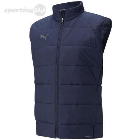 Kamizelka męska Puma Team Liga Vest Jacket granatowa 657968 06 Puma Kamizelka męska Puma Team Liga Vest Jacket granatowa 657968 06 Puma