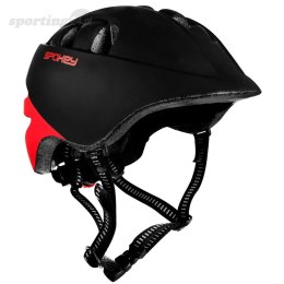 Kask rowerowy Spokey Cherub 48-52 cm czarny 927783 Spokey