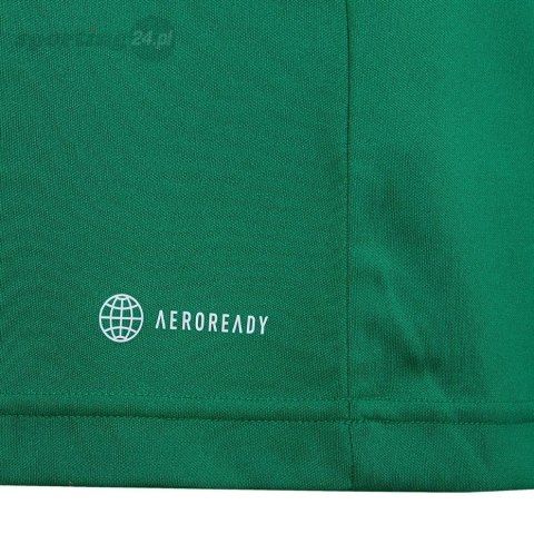 Koszulka dla dzieci adidas Entrada 22 Jersey zielona HI2126 Adidas teamwear Koszulka dla dzieci adidas Entrada 22 Jersey zielona HI2126 Adidas teamwear