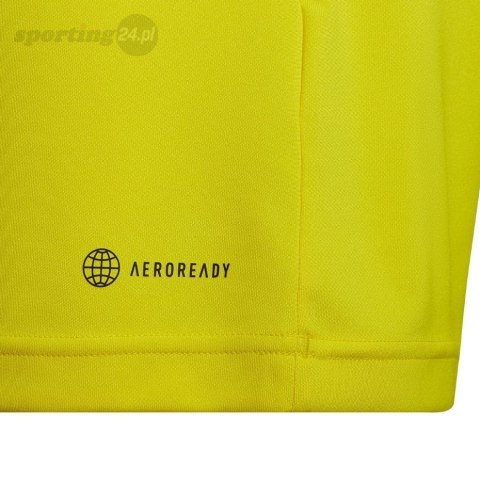 Koszulka dla dzieci adidas Entrada 22 Jersey żółta HI2127 Adidas teamwear Koszulka dla dzieci adidas Entrada 22 Jersey żółta HI2127 Adidas teamwear