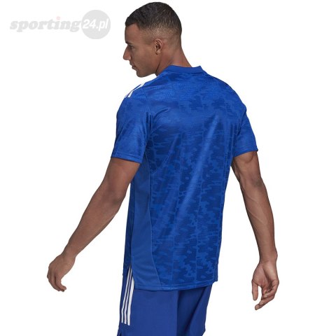 Koszulka męska adidas Condivo 21 Primeblue Jersey niebieska GF3357 Adidas teamwear Koszulka męska adidas Condivo 21 Primeblue Jersey niebieska GF3357 Adidas teamwear