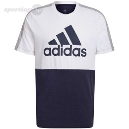 Koszulka męska adidas M CB T biało-granatowa HE4329 Adidas