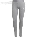 Legginsy damskie adidas Loungewear Essentials 3-Stripes szare HE7016 Adidas