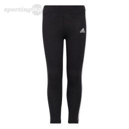 Legginsy dla dzieci adidas Essentials 3-Stripes Tights czarne H65800 Adidas