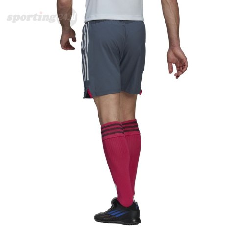 Spodenki męskie adidas Condivo 22 Match Day grafitowo-różowe HE2948 Adidas teamwear Spodenki męskie adidas Condivo 22 Match Day grafitowo-różowe HE2948 Adidas teamwear