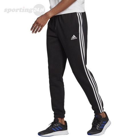Spodnie męskie adidas 3S Flecee Te PT czarne GK8822 Adidas Spodnie męskie adidas 3S Flecee Te PT czarne GK8822 Adidas