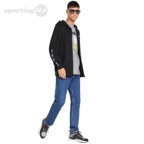 Bluza męska Puma ESS+ Tape Full-Zip Hoodie TR czarna 848768 01 Puma Bluza męska Puma ESS+ Tape Full-Zip Hoodie TR czarna 848768 01 Puma