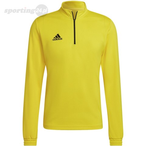 Bluza męska adidas Entrada 22 Training Top żółta HI2128 Adidas teamwear Bluza męska adidas Entrada 22 Training Top żółta HI2128 Adidas teamwear