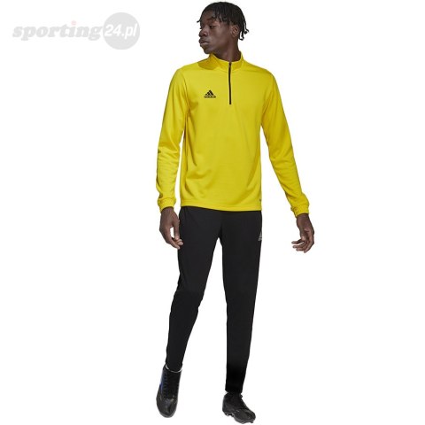 Bluza męska adidas Entrada 22 Training Top żółta HI2128 Adidas teamwear Bluza męska adidas Entrada 22 Training Top żółta HI2128 Adidas teamwear