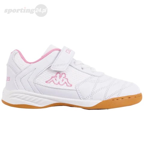 Buty dla dzieci Kappa Damba K biało-różowe 260765K 1021 Kappa Buty dla dzieci Kappa Damba K biało-różowe 260765K 1021 Kappa