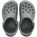 Chodaki dla dzieci Crocs Kids Toddler Classic Clog szare 206990 0DA Crocs