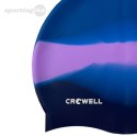 Czepek pływacki silikonowy Crowell Multi Flame niebiesko-fioletowy kol.21 Crowell Czepek pływacki silikonowy Crowell Multi Flame niebiesko-fioletowy kol.21 Crowell