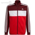 Dres dla dzieci adidas Essentials Track Suit bordowo-czerwony HE9317 Adidas