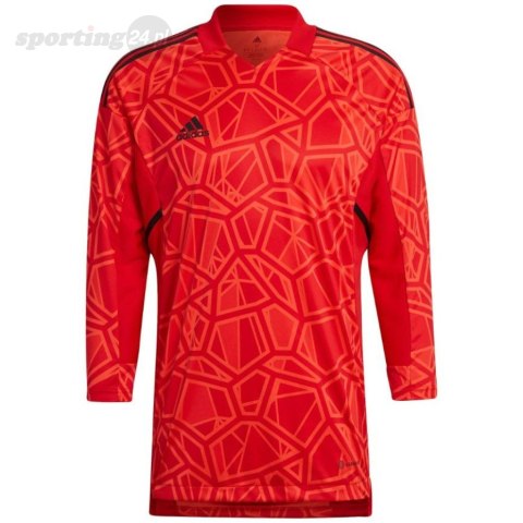 Koszulka bramkarska męska adidas Condivo 22 Long Sleeve czerwona H21237 Adidas teamwear Koszulka bramkarska męska adidas Condivo 22 Long Sleeve czerwona H21237 Adidas teamwear