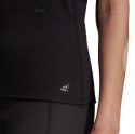 Koszulka damska adidas Studio Slim Strappy Back Tank Top czarna HE3140 Adidas