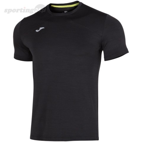 Koszulka męska Joma Running Night Short Slevee czarna 101775.100 Joma Koszulka męska Joma Running Night Short Slevee czarna 101775.100 Joma