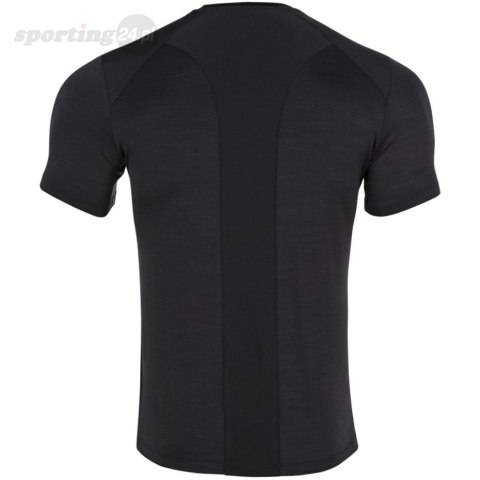 Koszulka męska Joma Running Night Short Slevee czarna 101775.100 Joma Koszulka męska Joma Running Night Short Slevee czarna 101775.100 Joma