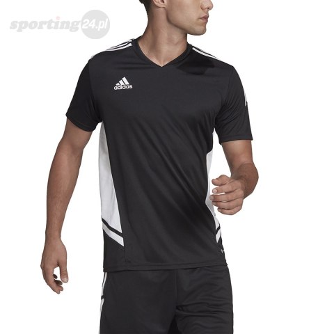 Koszulka męska adidas Condivo 22 Jersey czarna H21254 Adidas teamwear Koszulka męska adidas Condivo 22 Jersey czarna H21254 Adidas teamwear