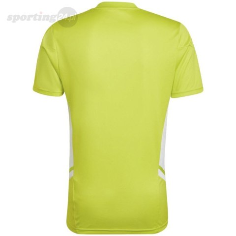 Koszulka męska adidas Condivo 22 Jersey limonkowa HE3058 Adidas teamwear Koszulka męska adidas Condivo 22 Jersey limonkowa HE3058 Adidas teamwear