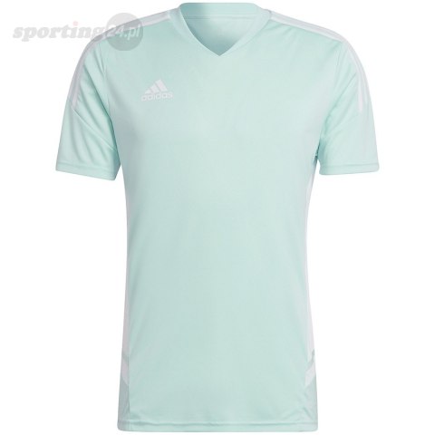 Koszulka męska adidas Condivo 22 Jersey miętowa HD2271 Adidas teamwear Koszulka męska adidas Condivo 22 Jersey miętowa HD2271 Adidas teamwear
