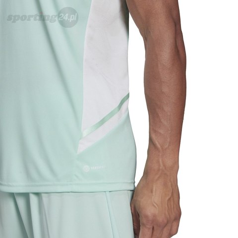 Koszulka męska adidas Condivo 22 Jersey miętowa HD2271 Adidas teamwear Koszulka męska adidas Condivo 22 Jersey miętowa HD2271 Adidas teamwear