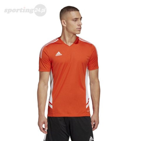 Koszulka męska adidas Condivo 22 Jersey pomarańczowa HE3059 Adidas teamwear Koszulka męska adidas Condivo 22 Jersey pomarańczowa HE3059 Adidas teamwear