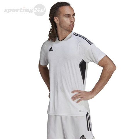 Koszulka męska adidas Condivo 22 Match Day Jersey biała HA3515 Adidas teamwear Koszulka męska adidas Condivo 22 Match Day Jersey biała HA3515 Adidas teamwear