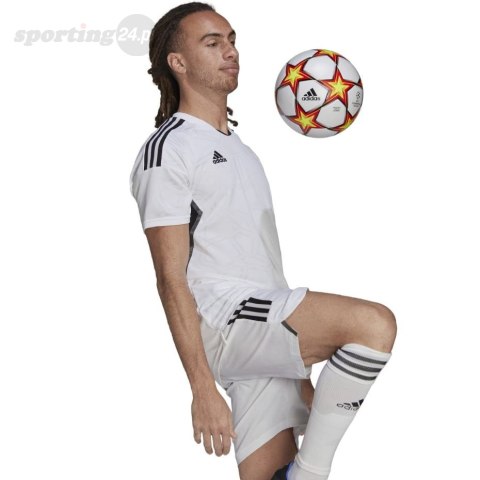 Koszulka męska adidas Condivo 22 Match Day Jersey biała HA3515 Adidas teamwear Koszulka męska adidas Condivo 22 Match Day Jersey biała HA3515 Adidas teamwear