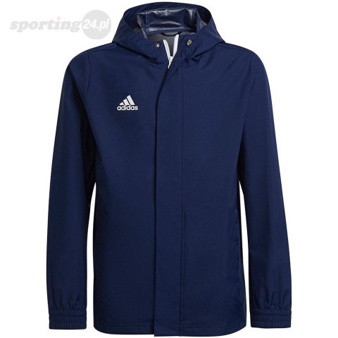 Kurtka dla dzieci adidas Entrada 22 All Weather granatowa H57511 Adidas teamwear